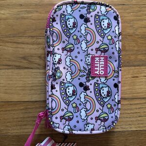 2024 Sanrio Hello Kitty Travel Multi Pocket Organizer Zip Compartments Wristlet